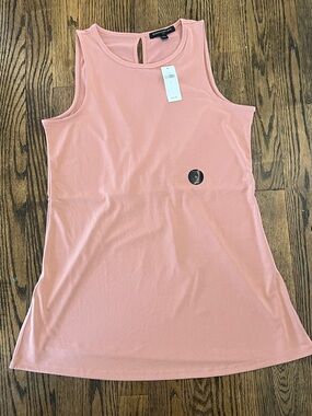 Banana Republic Dusty Pink Sleeveless Crewneck Tank-NWT